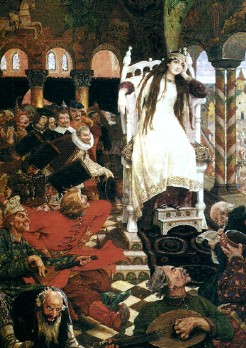Описание картины В. М. Васнецова «Царевна-несмеяна»