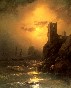 Картина Айвазовского Башня. Кораблекрушение