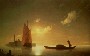 Картина Айвазовского Гондольер на море ночью