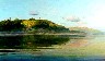 Картина Левитана: Летний вечер. Река