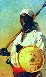 Картина Маковского: Египетский воин