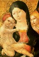 Картина Либерале да Верона: Мария с младенцем и ангелом