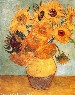 Картина Винсента Ван Гога: Ваза с двенадцатью подсолнухами