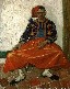 Картина Винсента Ван Гога: Сидящий зуав