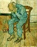 Картина Винсента Ван Гога: Горюющий старик