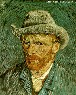 Картина Винсента Ван Гога: Автопортрет в фетровой шляпе